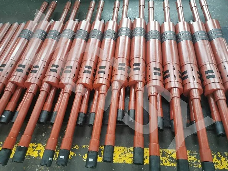 Naftos gręžinių pakavimo produkcijos pakuotojas